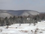 Winter from atop the Motocross Track