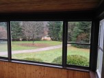 Front Sun Porch Main Window to Front Lawn